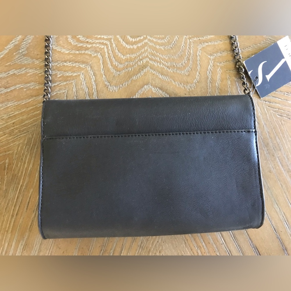 Simply Vera Wang Black Studded Crossbody Bag - Picture 7 of 13